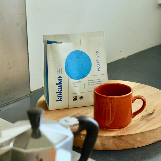 kokako Aotea Blend whole Bean