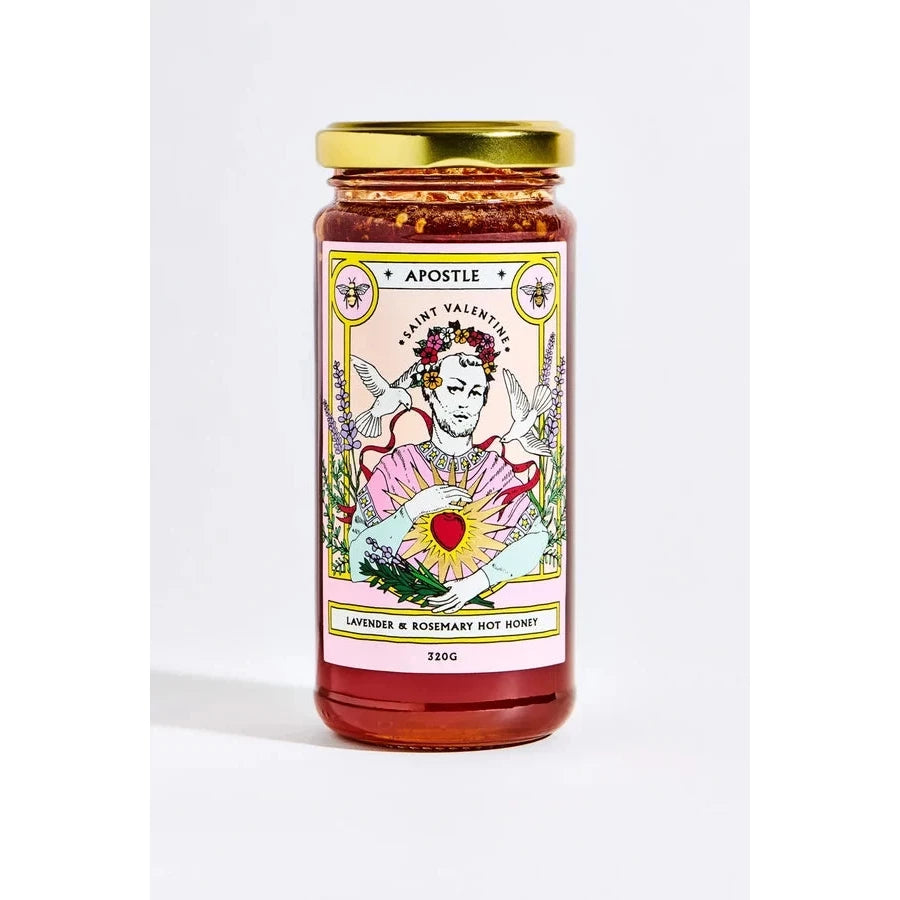 St Valentine - Lavender & Rosemary Hot Honey