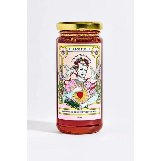 St Valentine - Lavender & Rosemary Hot Honey