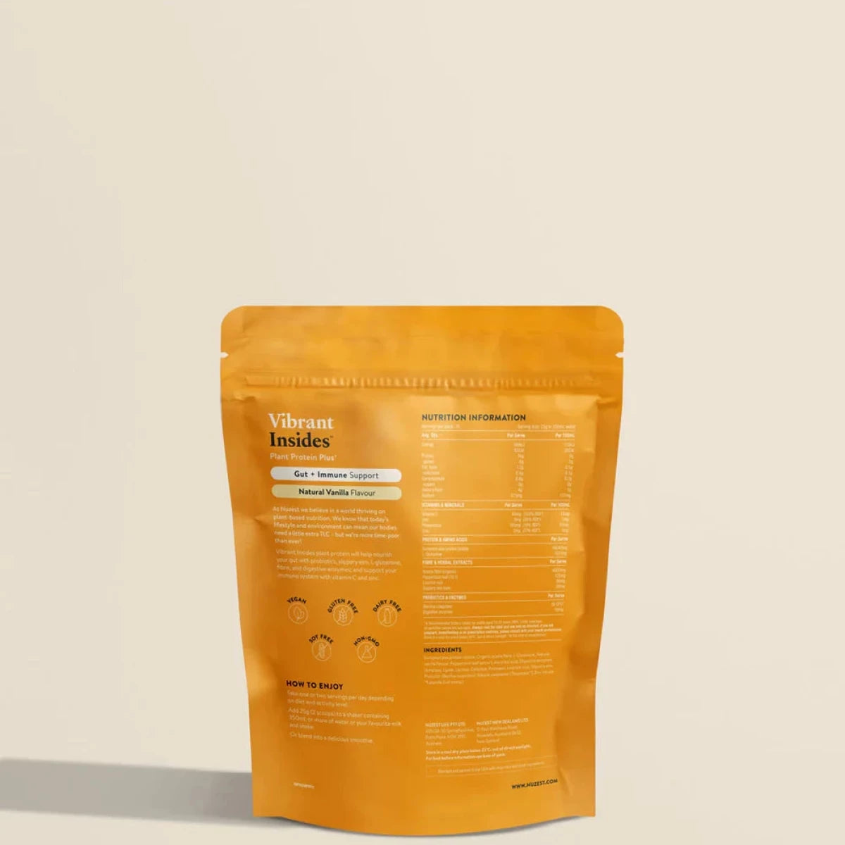 Protein Plus Vibrant Insides Vanilla 250g