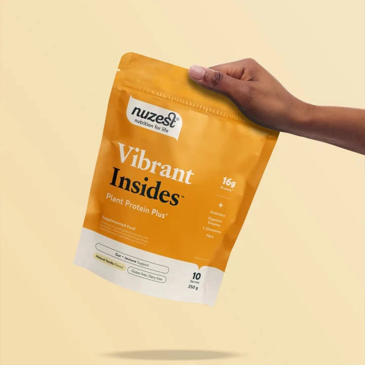 Protein Plus Vibrant Insides Vanilla 250g