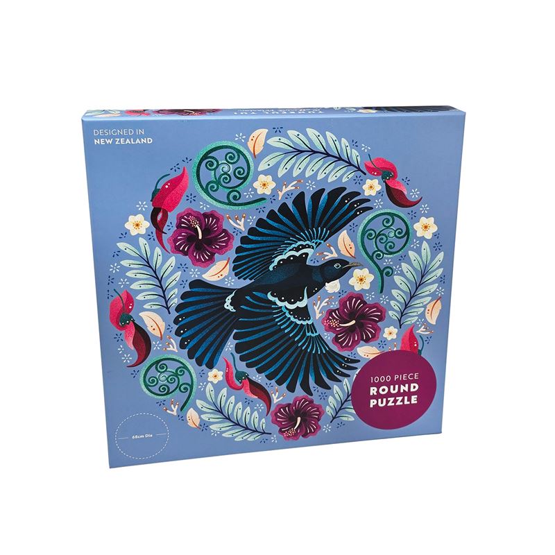 Tuneful Tui 1000 Piece Round Puzzle