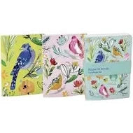 Birdlife Set of 3 A6 Notebooks
