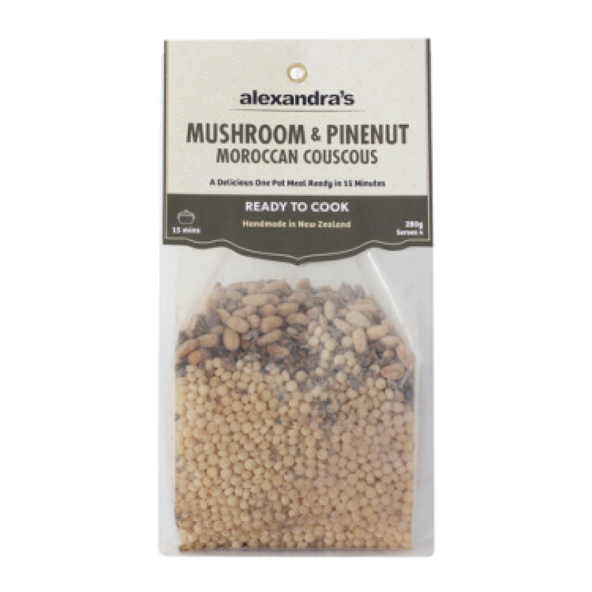 Mushroom & Pinenut Moroccan Couscous 280G