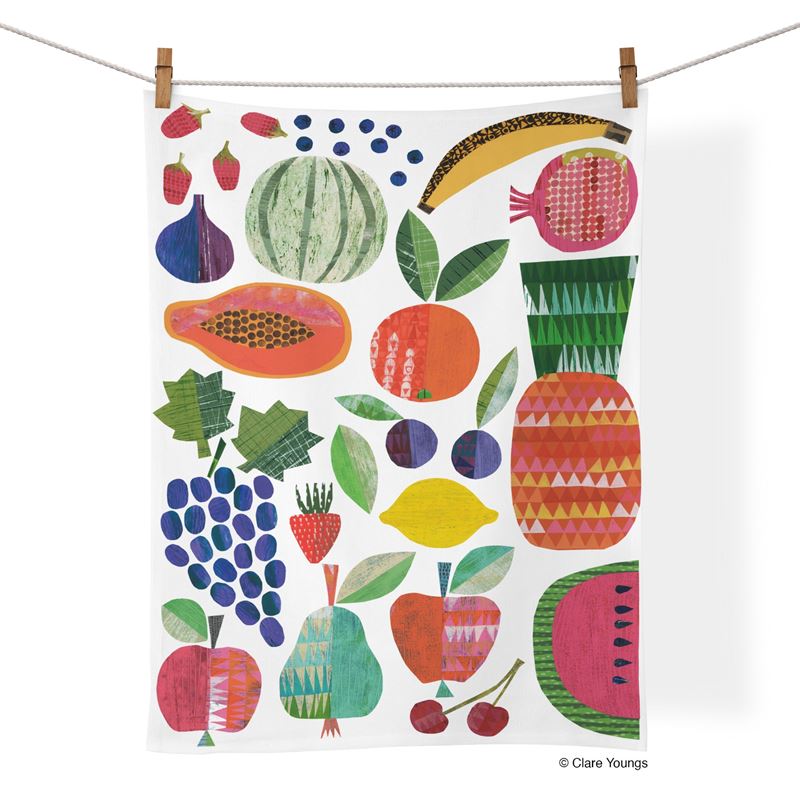 Fruit Stand 100% Cotton Tea Towel