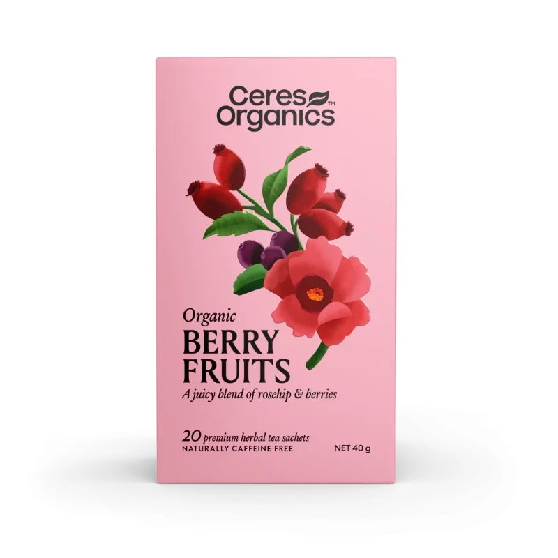 Ceres Organics Berry Fruits Herbal Tea