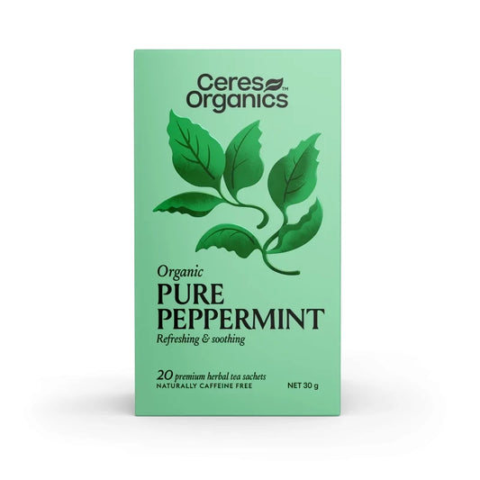 Ceres Organics Pure Peppermint Herbal Tea