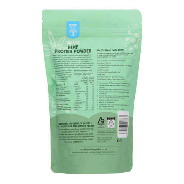 Chantal Hemp Protein powder 350g