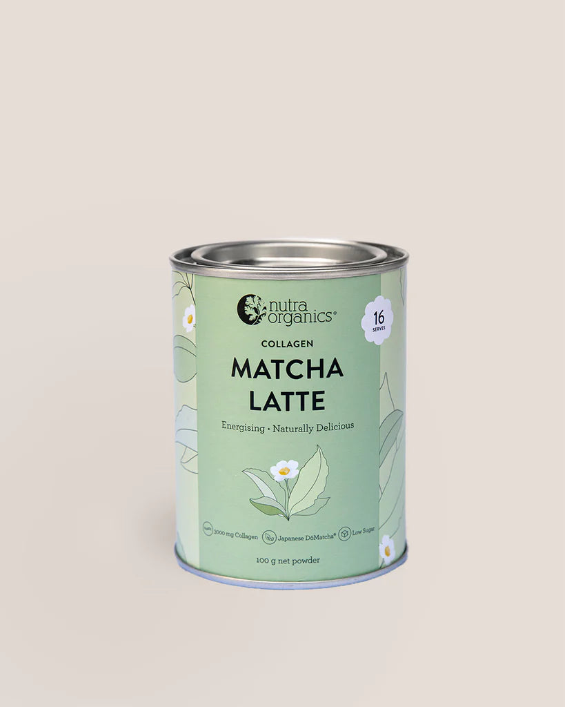 Nutra Organics Collagen  Matcha Latte 100g