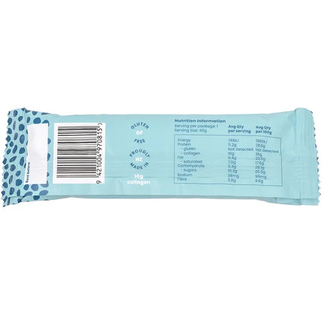 Coconut & Chia with Dark Chocolate Collagen Bar