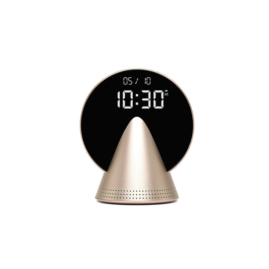 Conic Radio Alarm Golden Honey