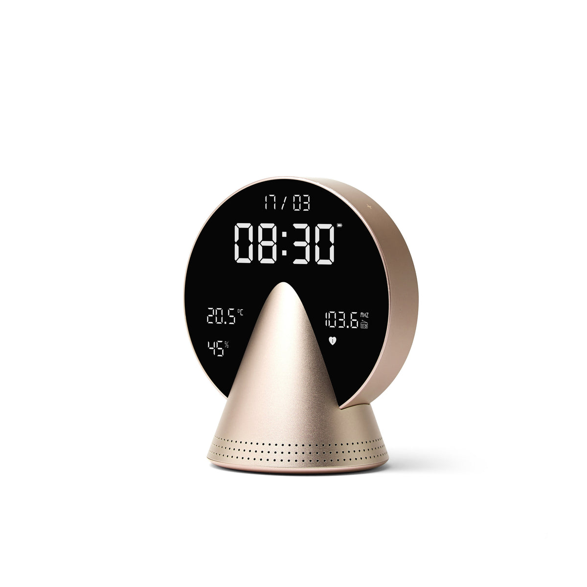 Conic Radi Conic Radio Alarm Golden Honey – Feinermans