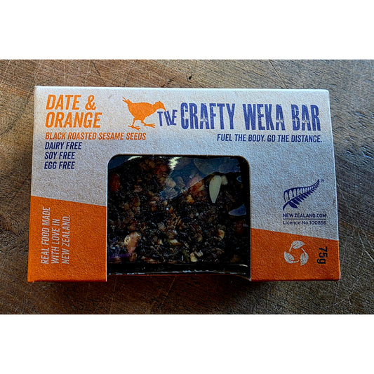 Crafty Weka Date & Orange Bar