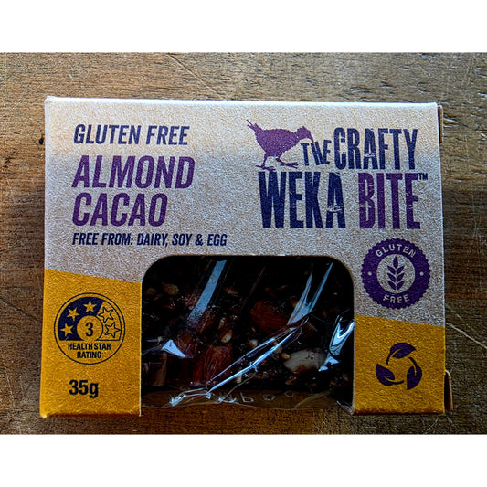 Crafty Weka Almond & Cacao  Gluten Free Bite