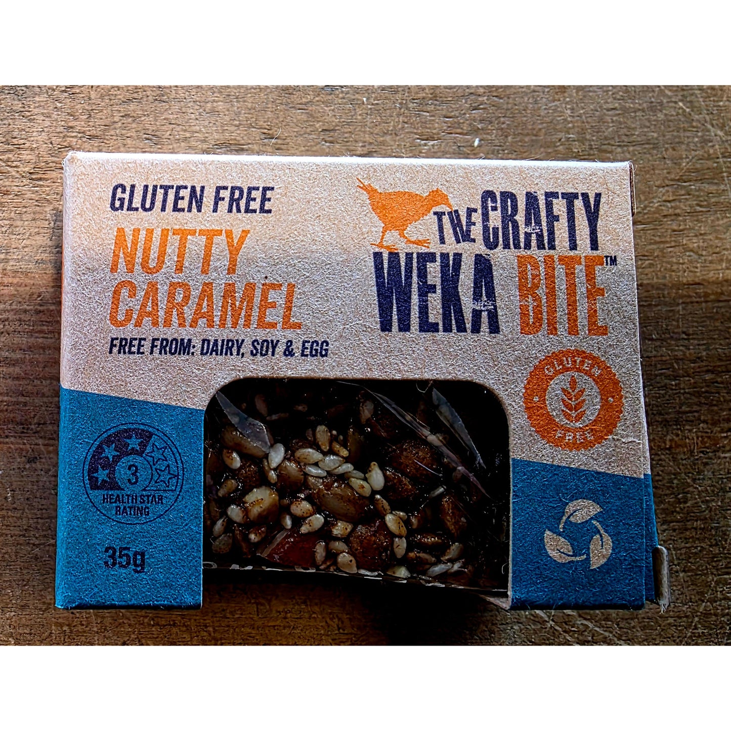 Crafty Weka Nutty Caramel Gluten Free Bar