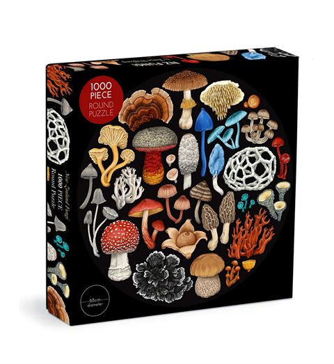 Wolfkamp & Stone Fungi 1000 Piece Round Puzzle