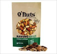 O' Nuts Raving Roast Dusted with Sea Salt 100G