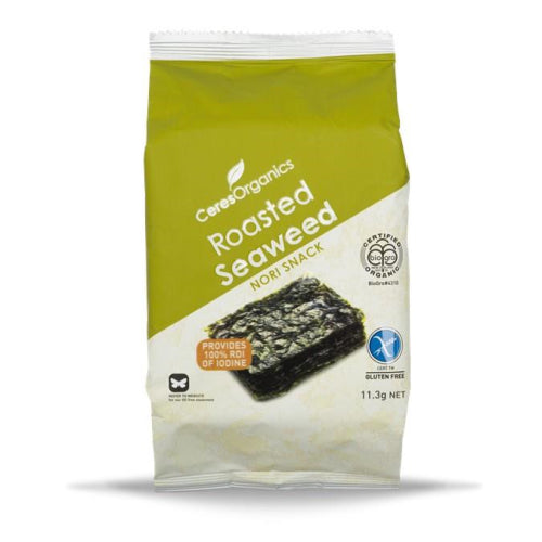 Ceres Organic Roasted Seaweed Snack 11.3G