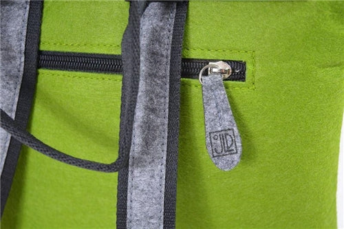 Ponga Green & Grey Backpack