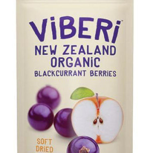 Viberi Organic Soft Dried Blackcurrant Berries
