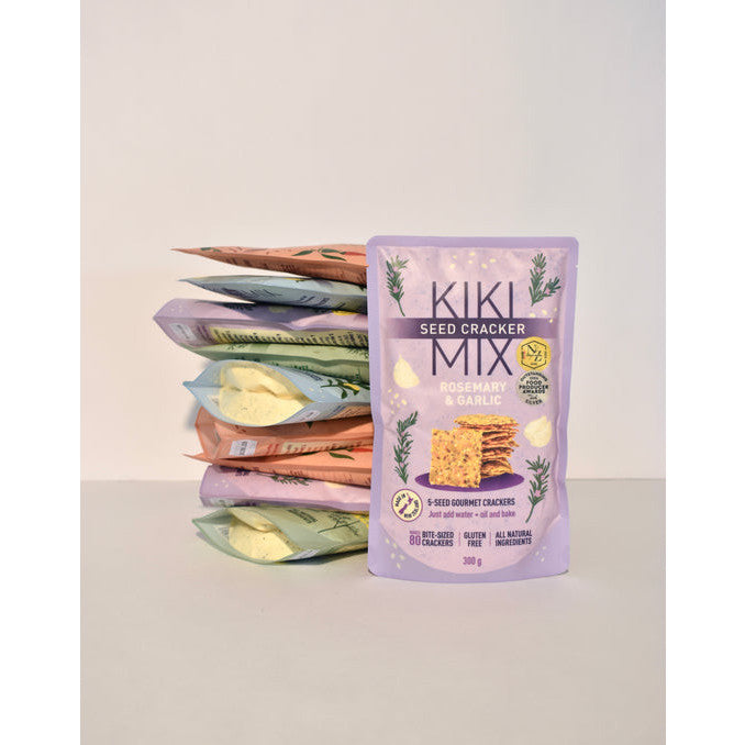 Kiki Seed Cracker Mix Rosemary & Garlic