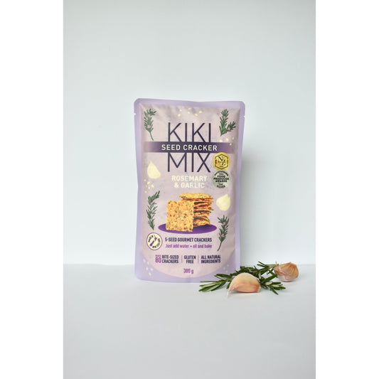 Kiki Seed Cracker Mix Rosemary & Garlic