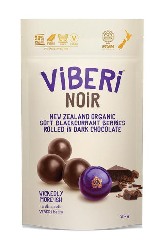 Viberi Noir 58% Organic Dark Chocolate 90G