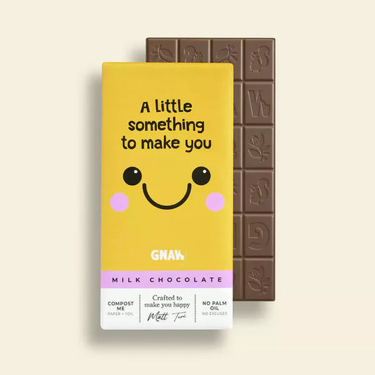 Gnaw Something to make You Smile Milk Chocolate