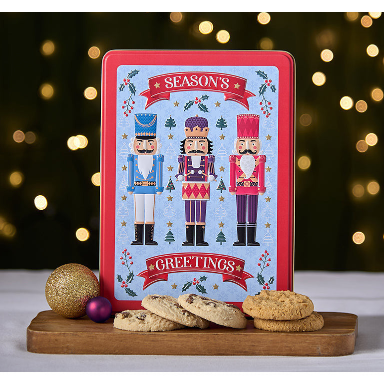 Grandma Wild's Embossed Nutcracker Tin
