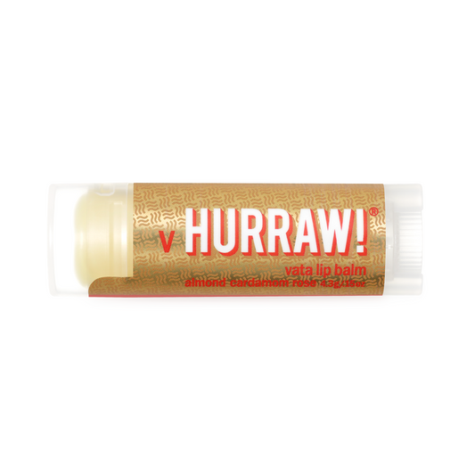 Hurraw Almond Cardamon Rose Lip Balm 4.3G-front.jpg