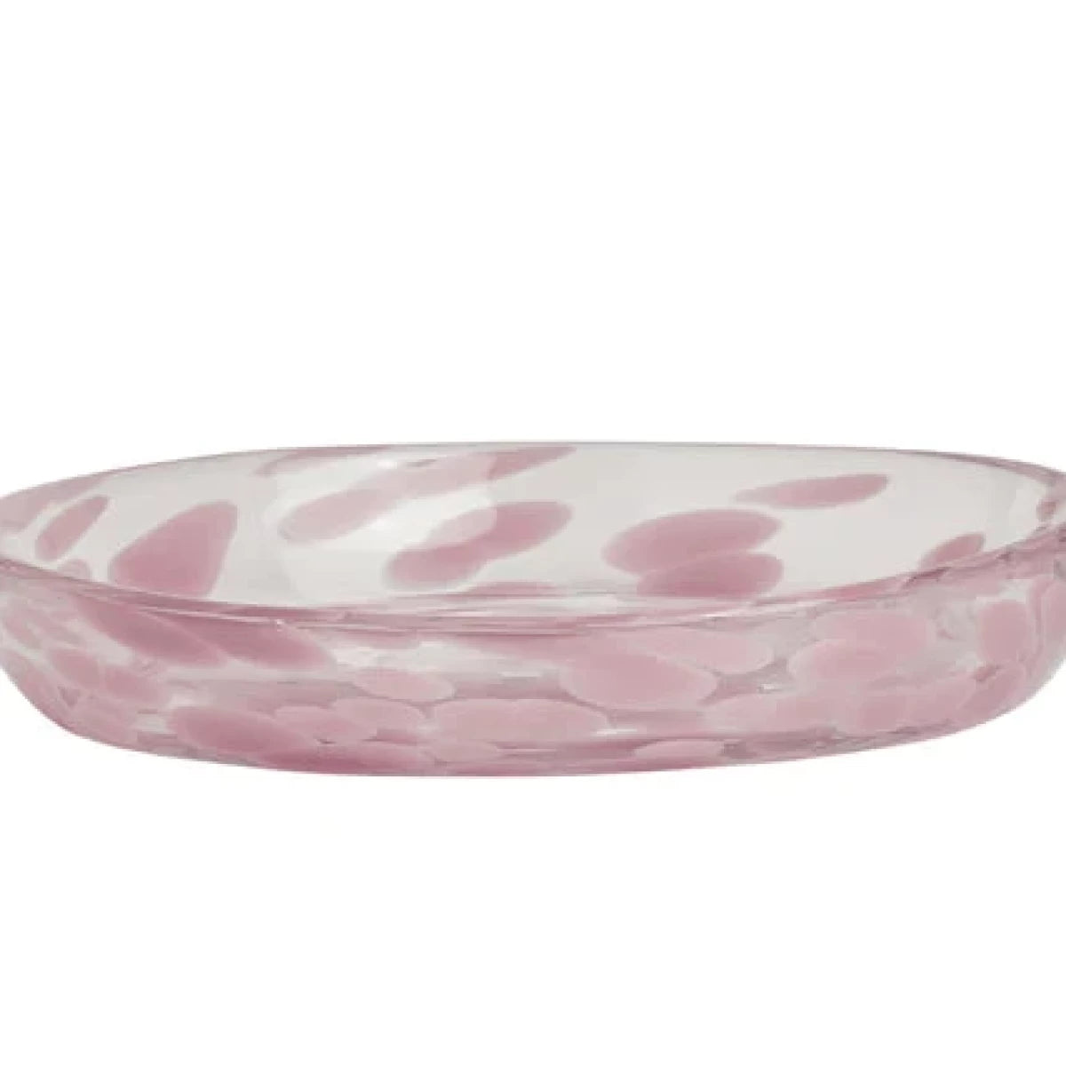 Jali Dessert Plate Rose
