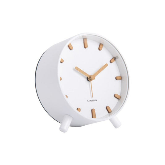 Grace Alarm Clock White
