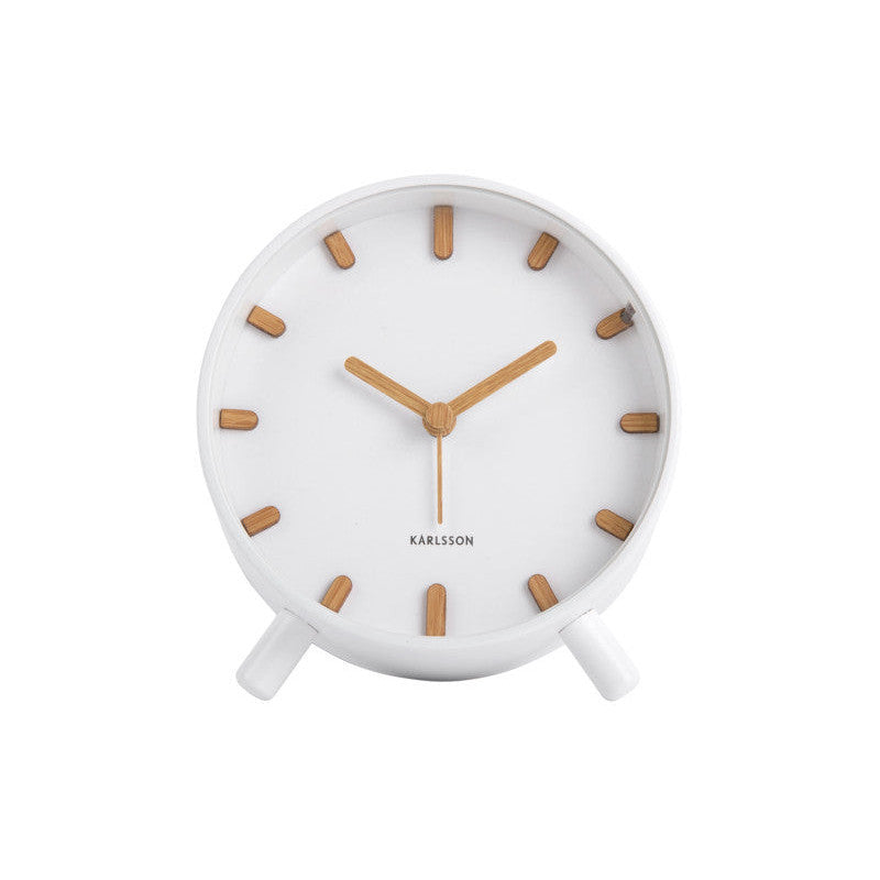 Grace Alarm Clock White