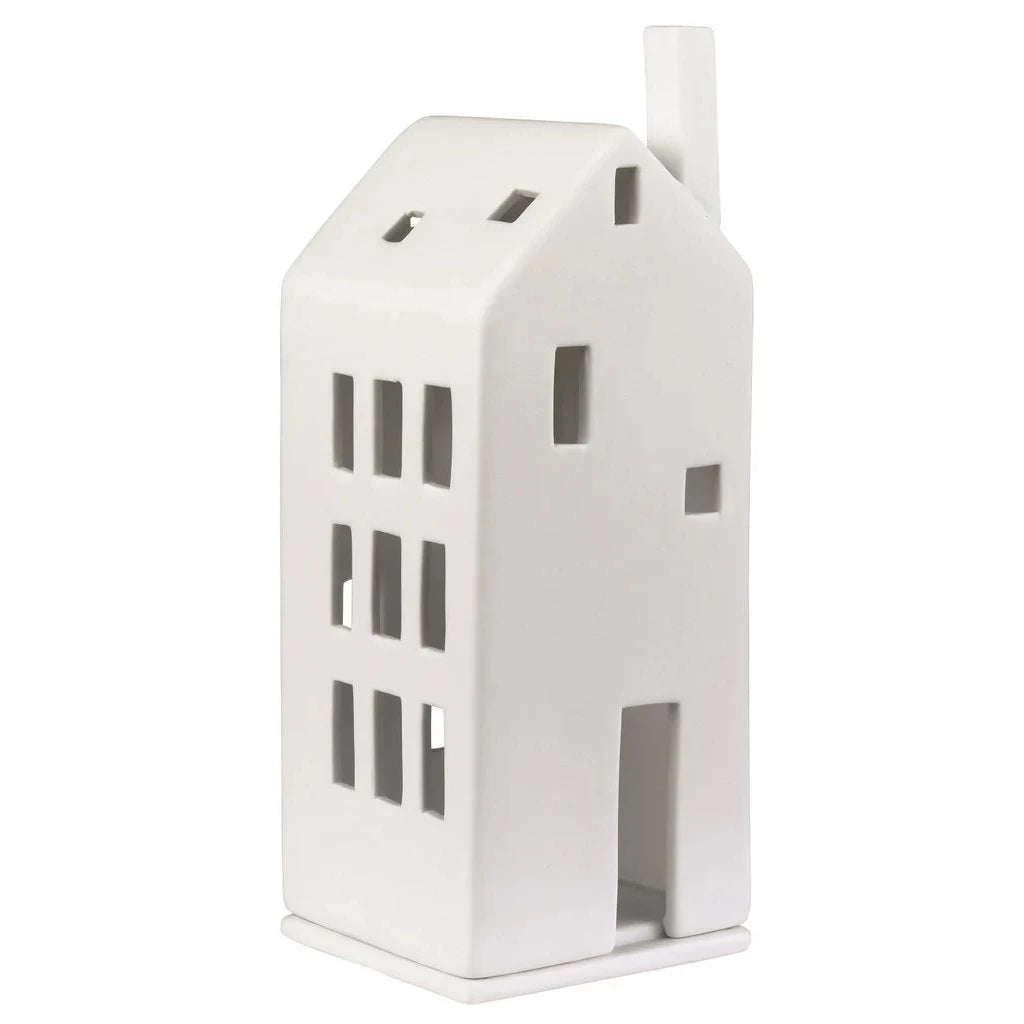 Large Door Porcelain Tealight House
