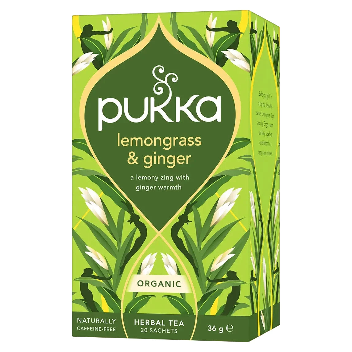Pukka Lemongrass & Ginger Herbal Tea Sachets