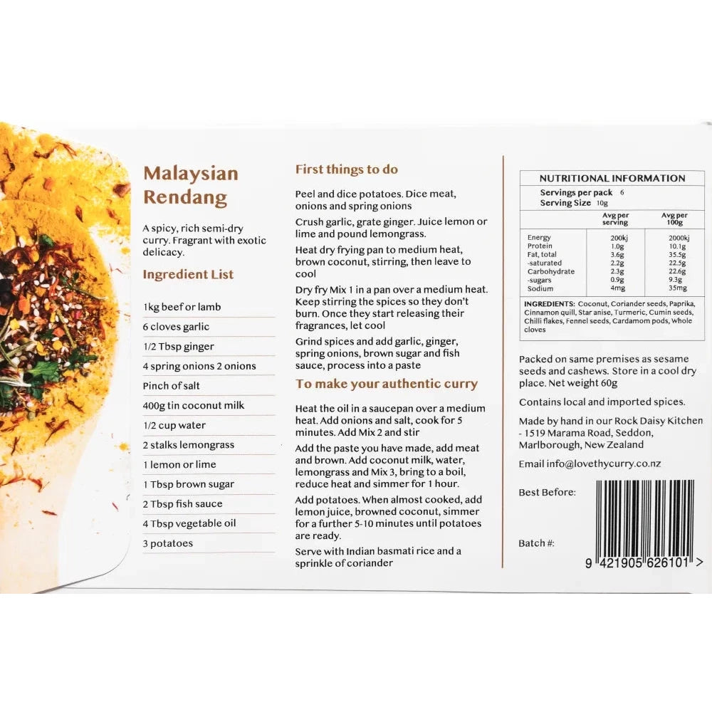 Love Thy Chicken Malaysian Rendang