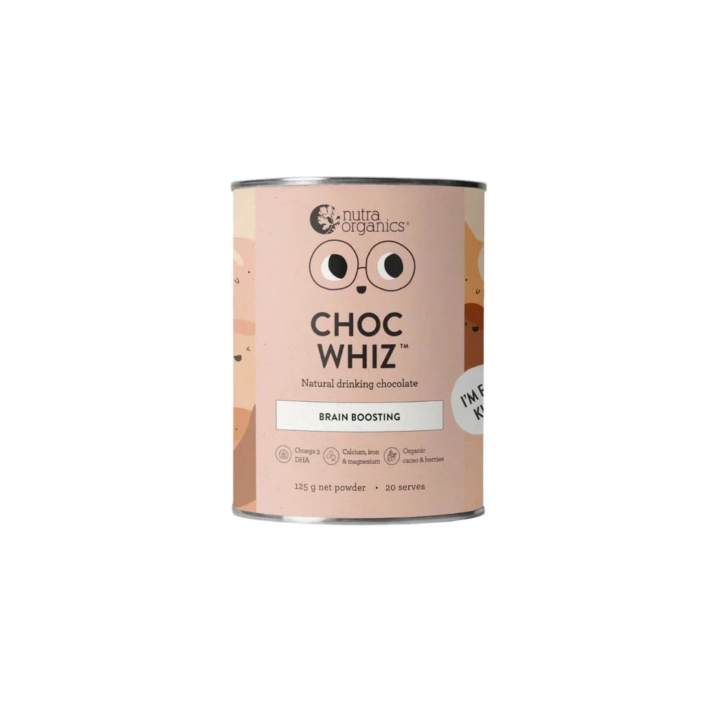 Nutra Organics Choc Whiz 125g