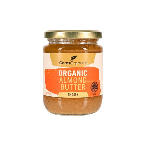 Organic Almond Butter Smooth 220g