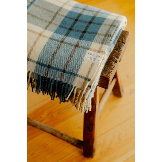 Rata Creek Otago Tartan Throw