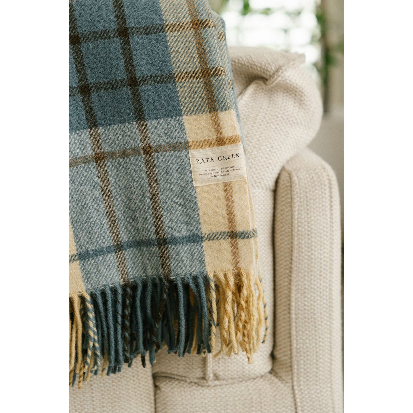 Rata Creek Otago Tartan Throw