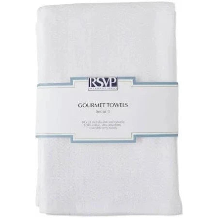 RSVP Gourmet Towel Set of 3