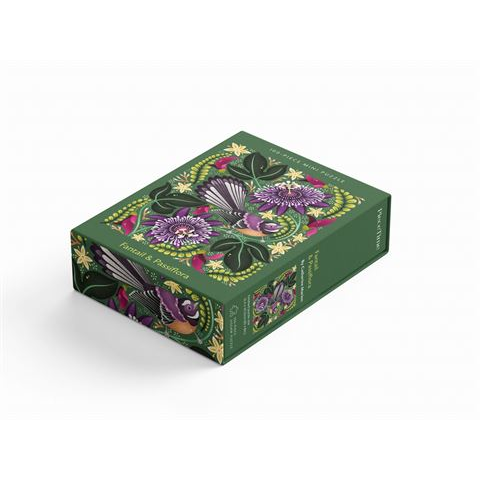 Piece Time Fantail & Passiflora 100 Pce Mini Puzzle