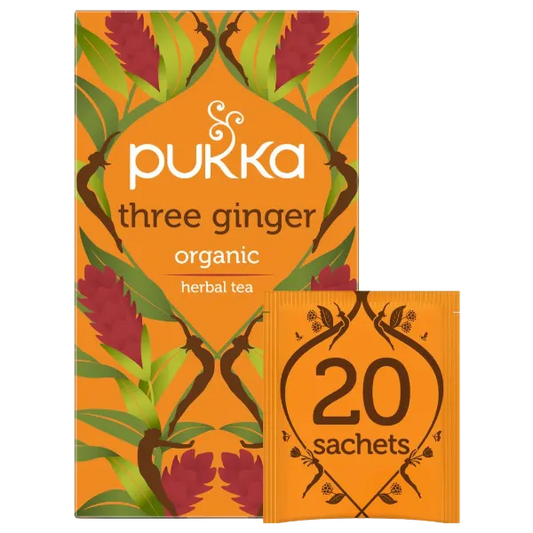 Pukka Three Ginger - 20 herbal Tea Sachets