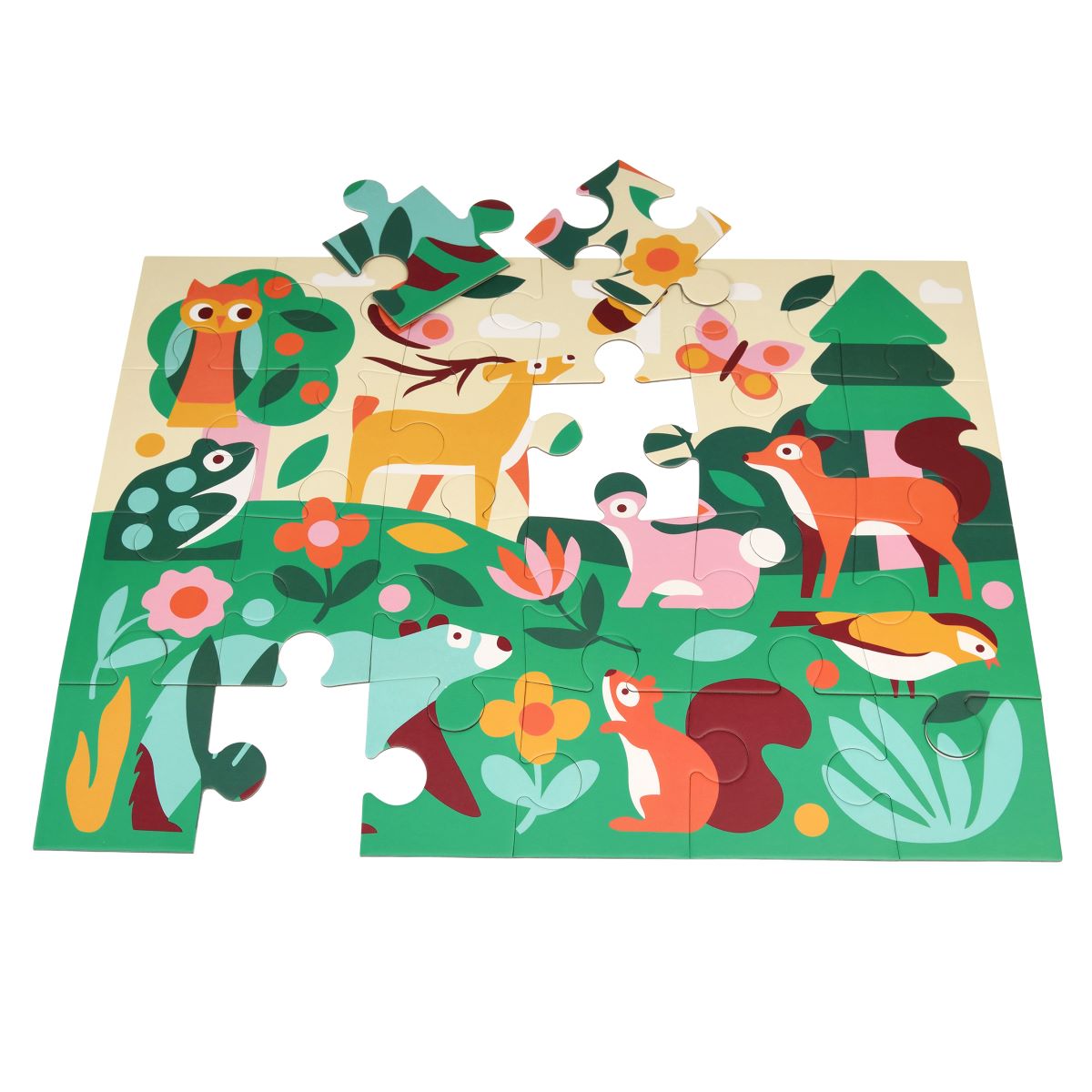 Floor Puzzle - Woodland