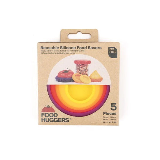 FoodHuggers-ReusableSiliconeFoodSavers-5pack