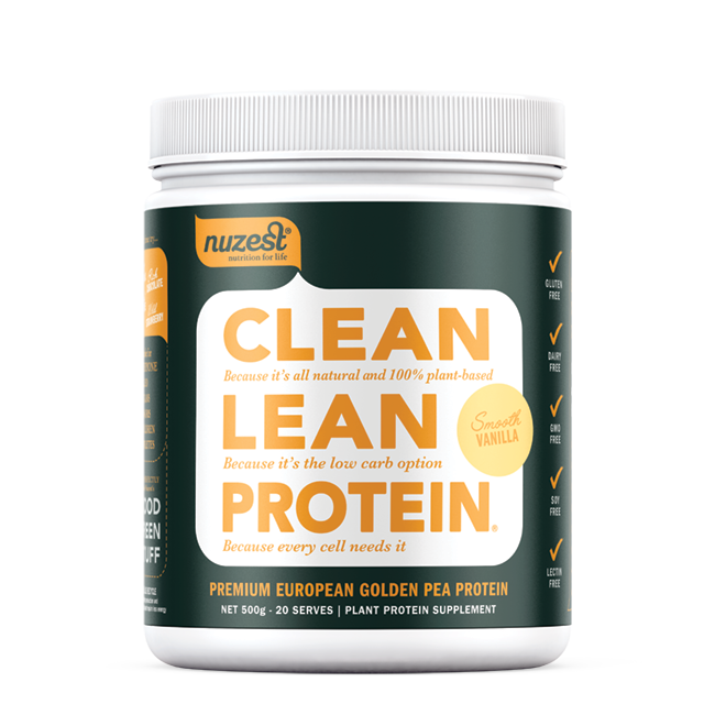 Clean Lean Protein Smooth Vanilla 500G -front.jpg