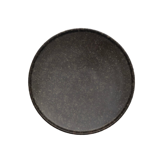 brown lunch plate