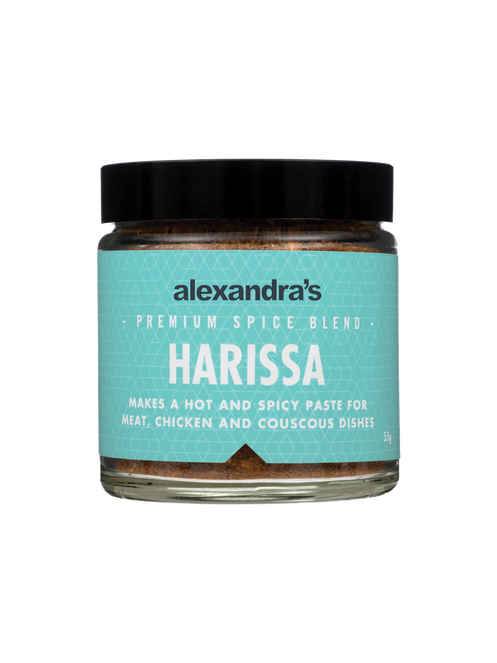 Harissa Premium Spice Blend for Meat, Chickenand Couscous 55G-front.jpg